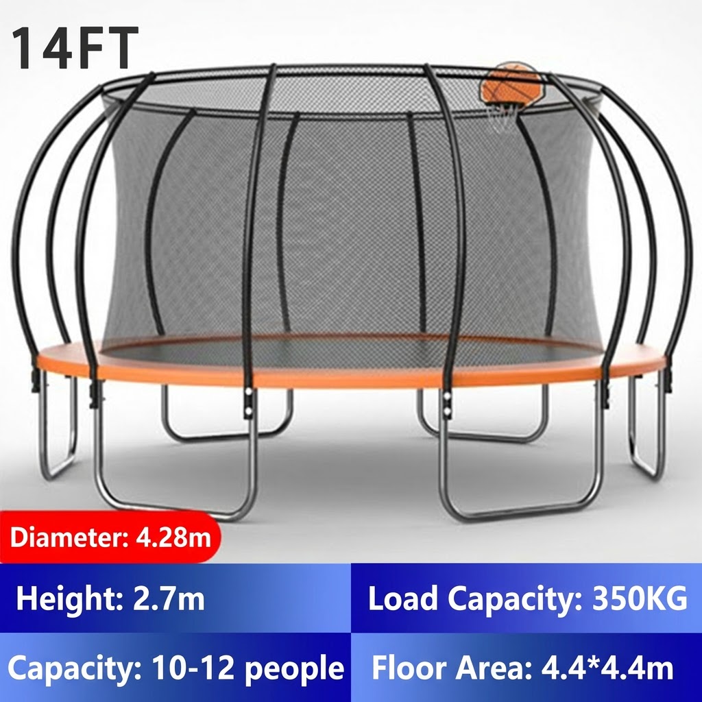 Kids Outdoor Gym - Prix d'usine : Trampoline rond de