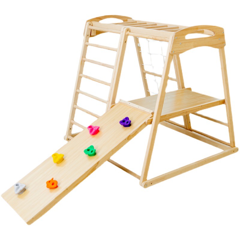Kids Outdoor Jungle Gym - Jungle Gym – toboggan d'intérieur en