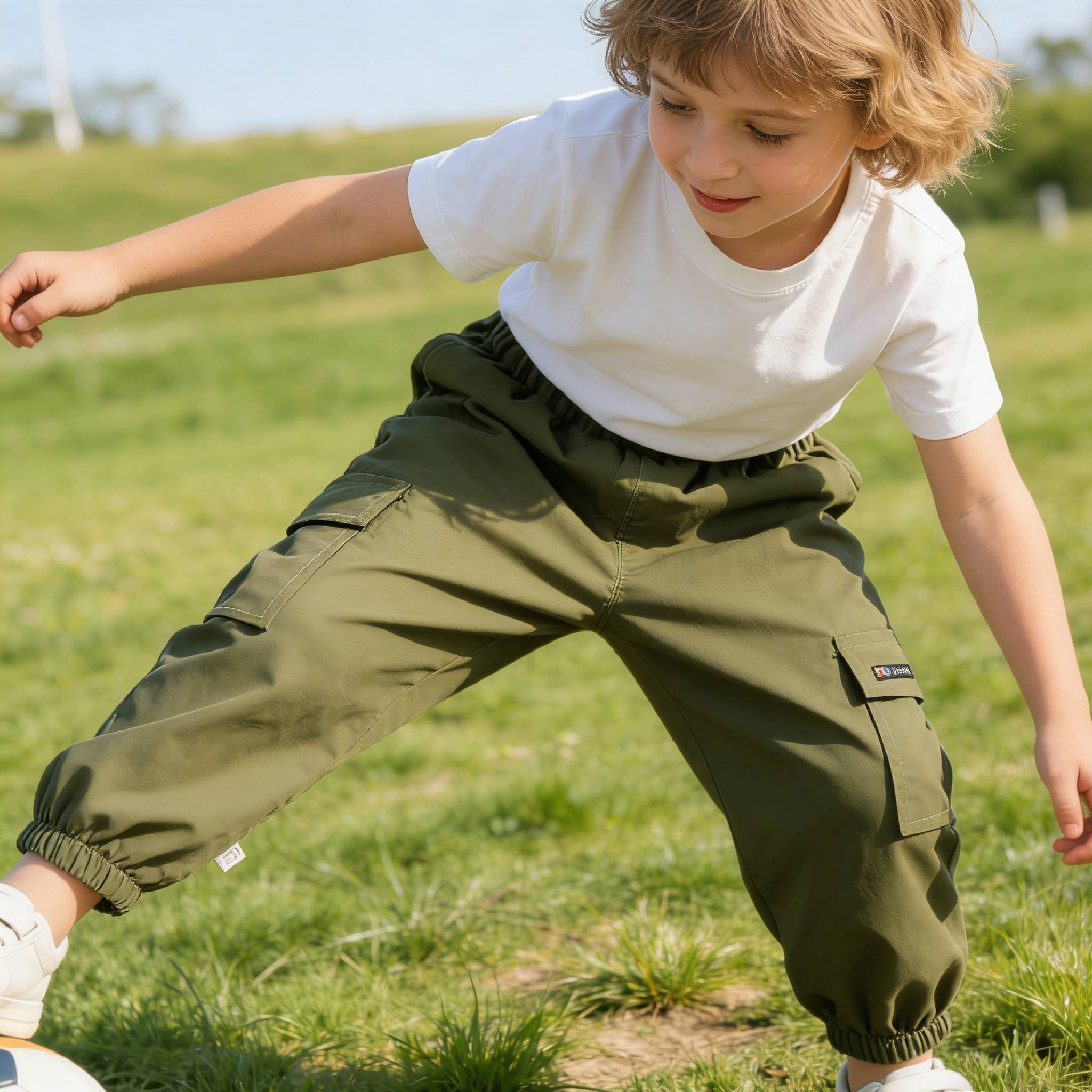 Kids Outdoor Overalls - Pantalon Cargo Décontracté Nouvelle Collection Été
