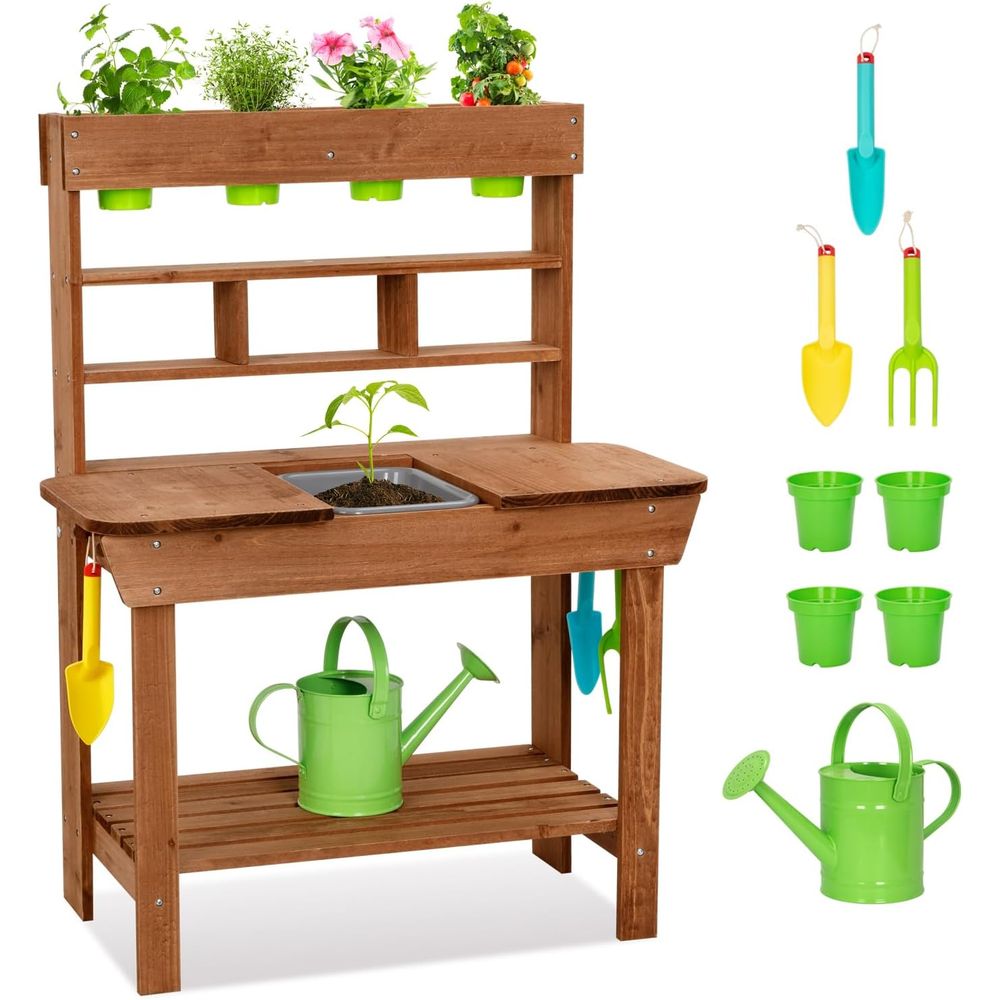 Kids Outdoor Mud Kitchen - Cuisine de jeu pour enfants OOK,