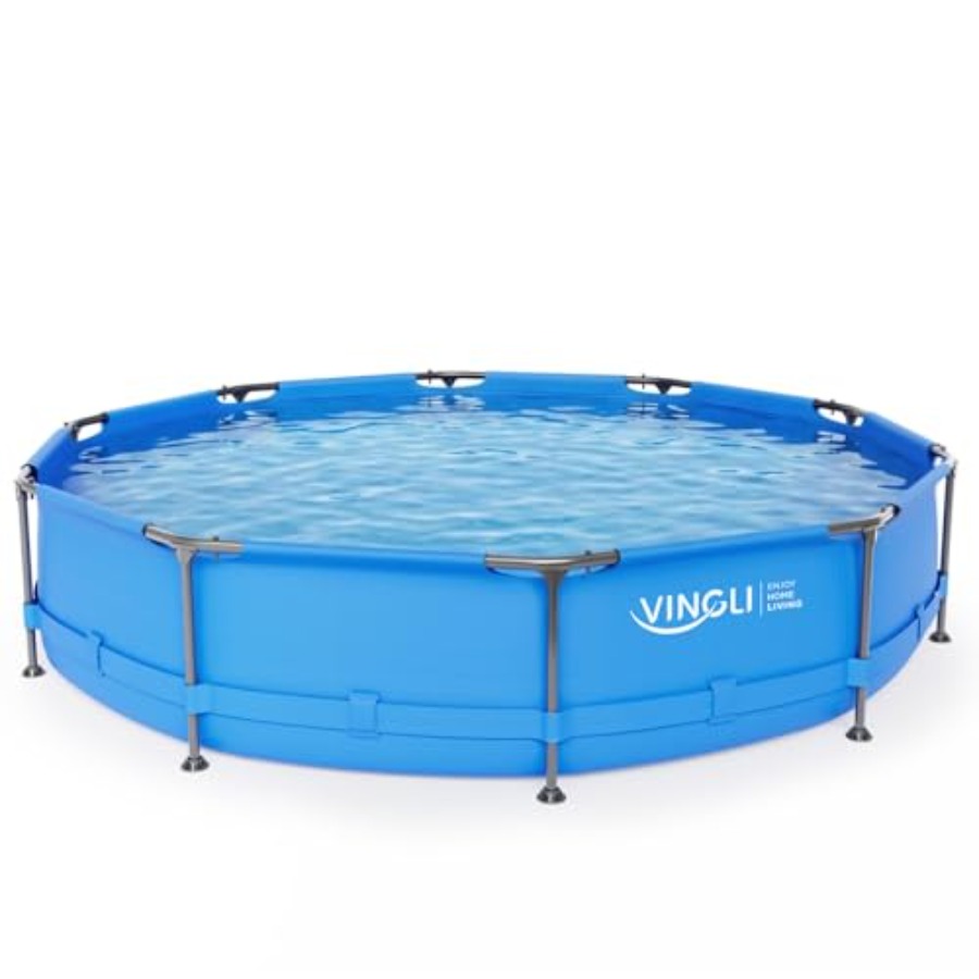 Kids Outdoor Frame - Piscine hors sol portable en métal