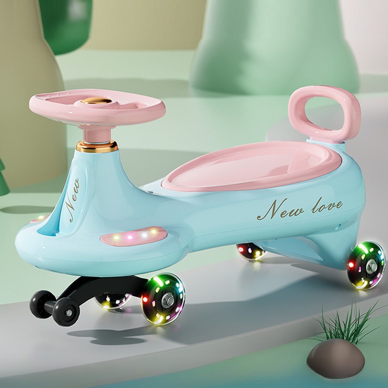 Kids Outdoor Swing Set - Voiture à bascule pour enfants mignonne
