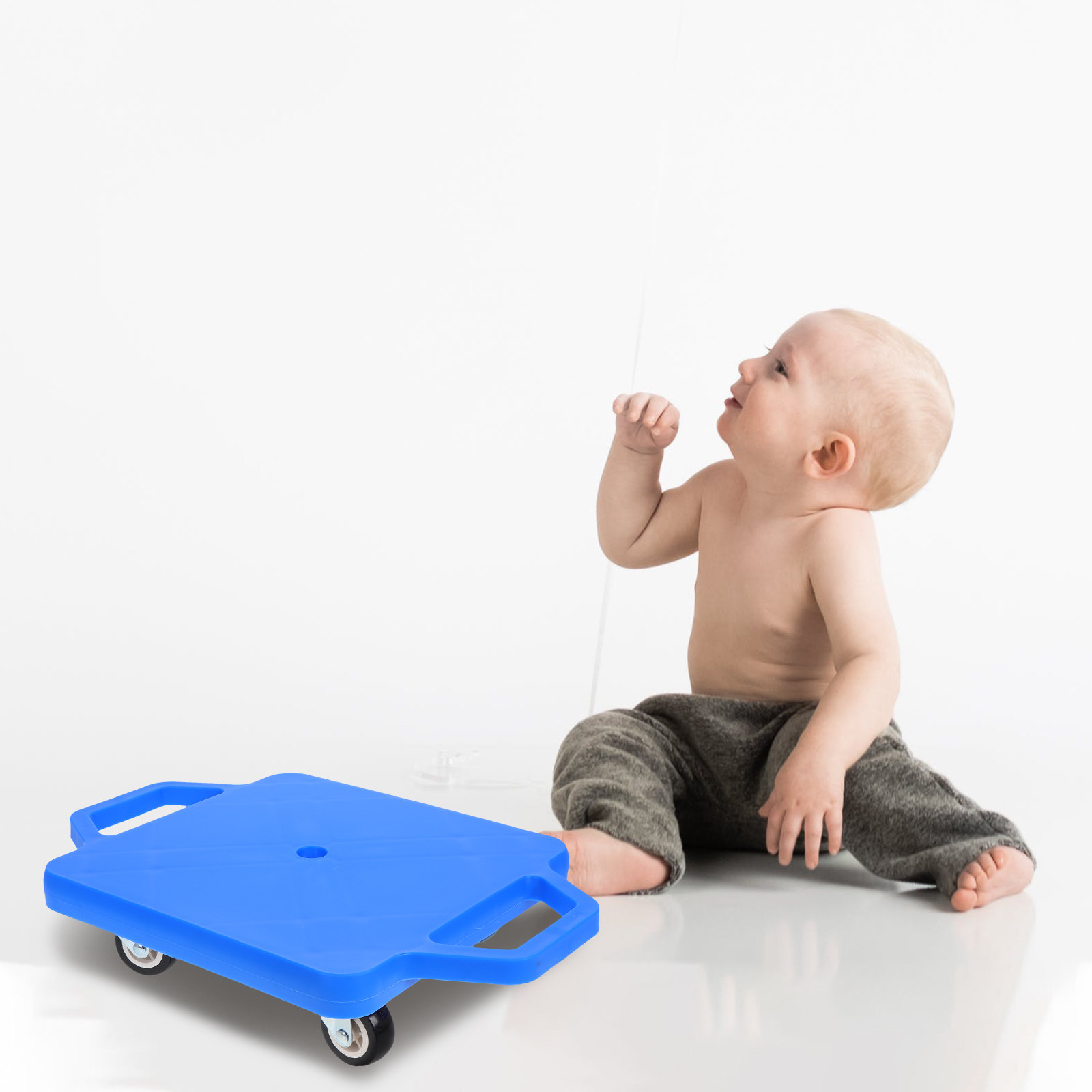 Kids Outdoor Flooring - Planche à roulettes en plastique pour