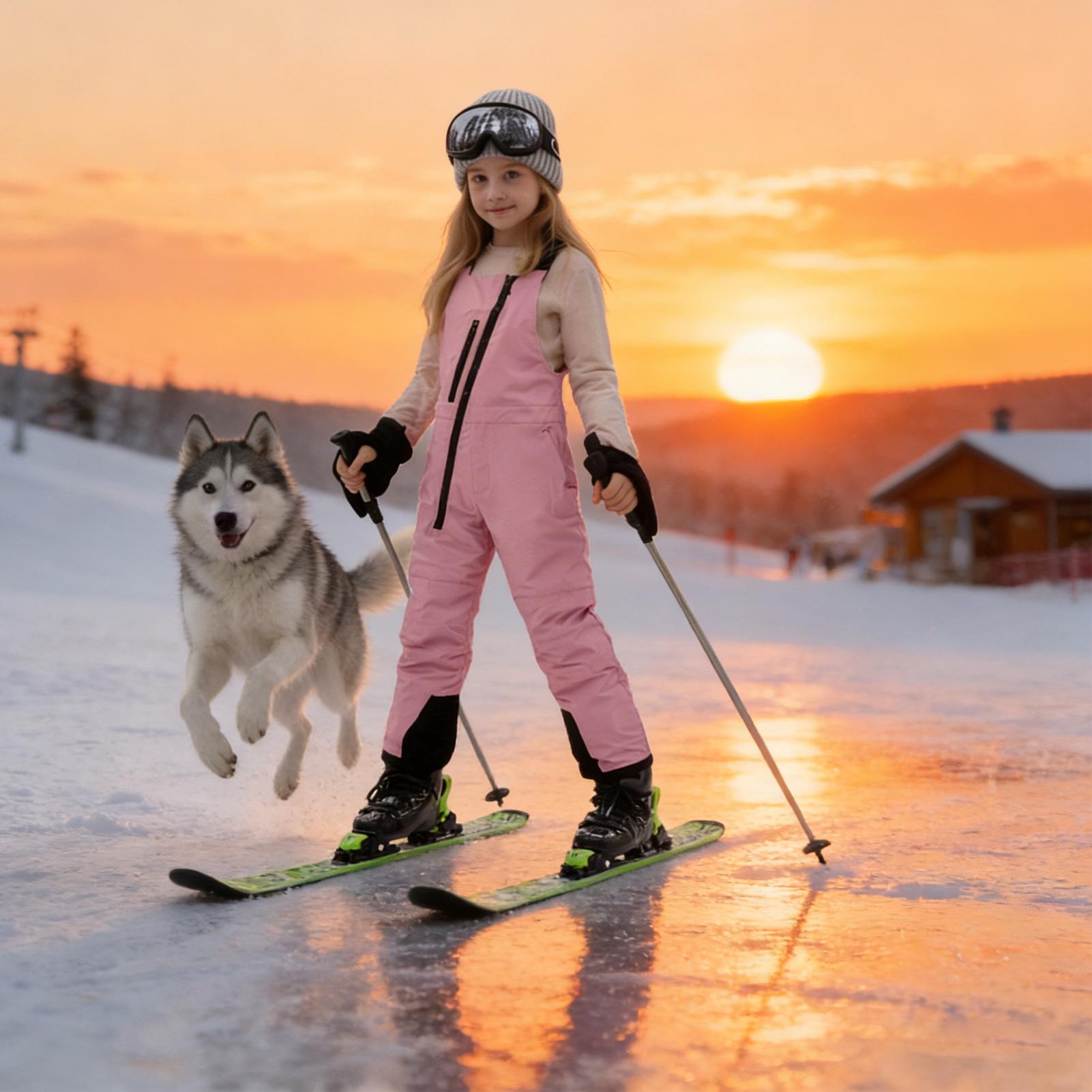Kids Outdoor Overalls - Combinaisons de neige d'hiver pour enfants,