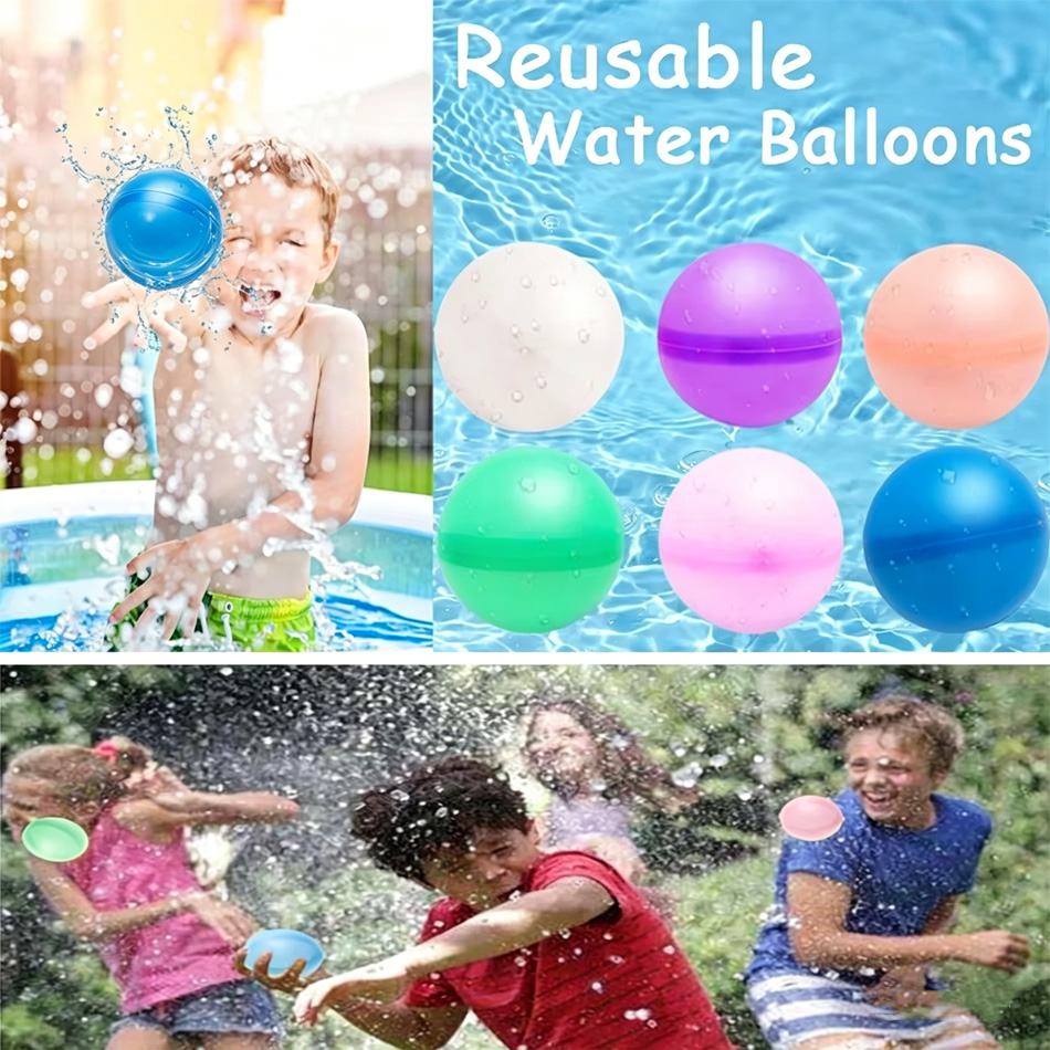 Kids Outdoor Water Play - Ballons d'eau réutilisables à remplissage rapide