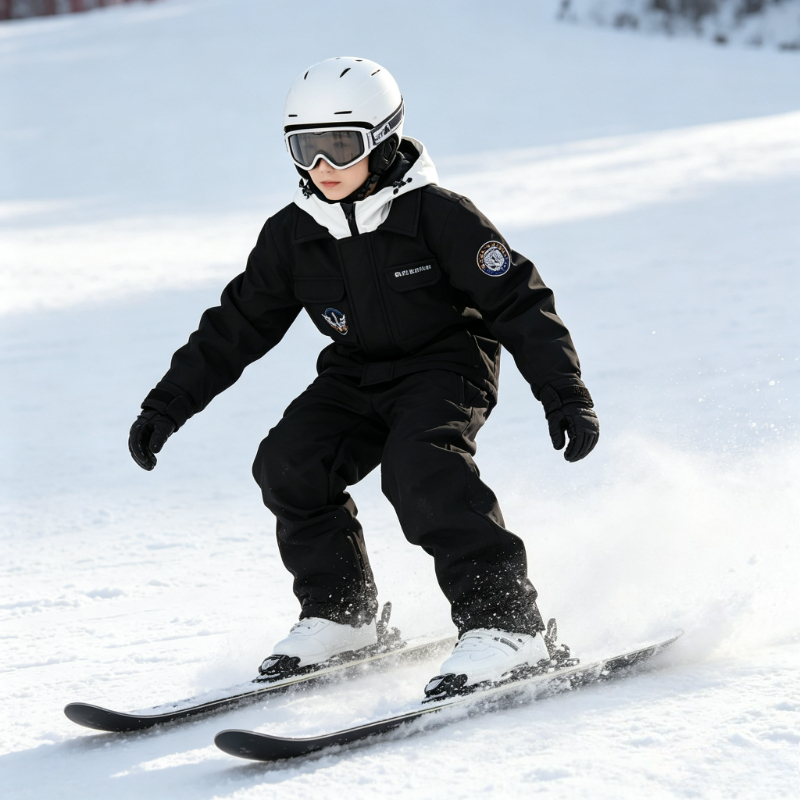 Kids Outdoor Overalls - Combinaison de ski pour enfants, imperméable,