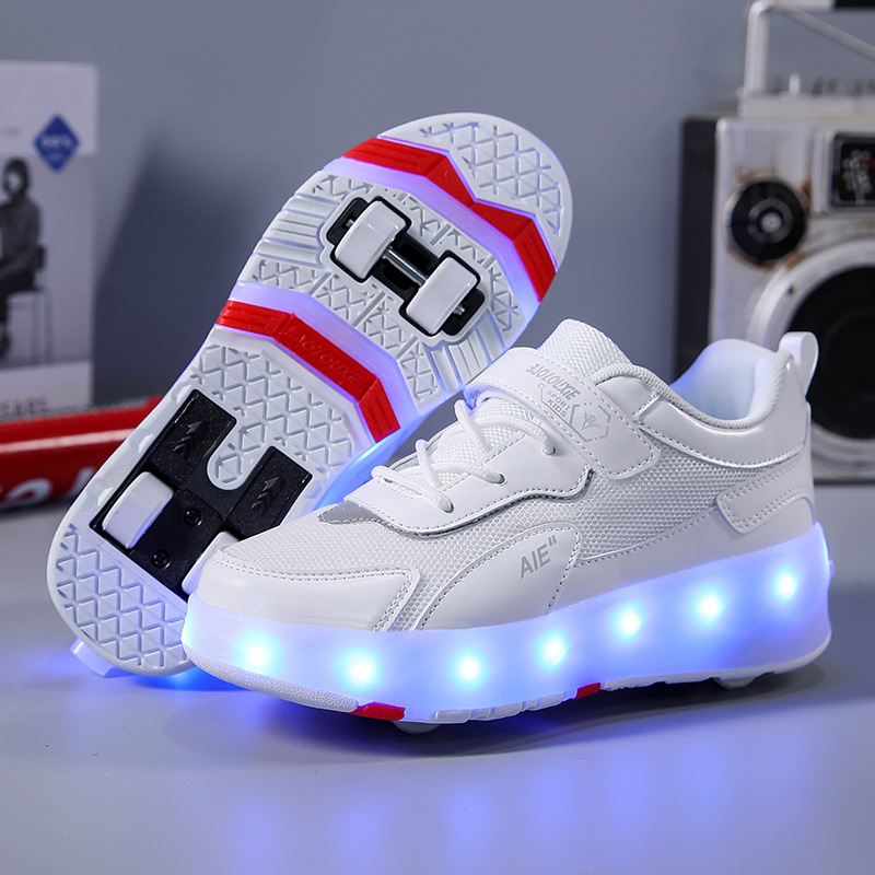 Kids Outdoor Toys B&Q - Chaussures de patin à roulettes avec