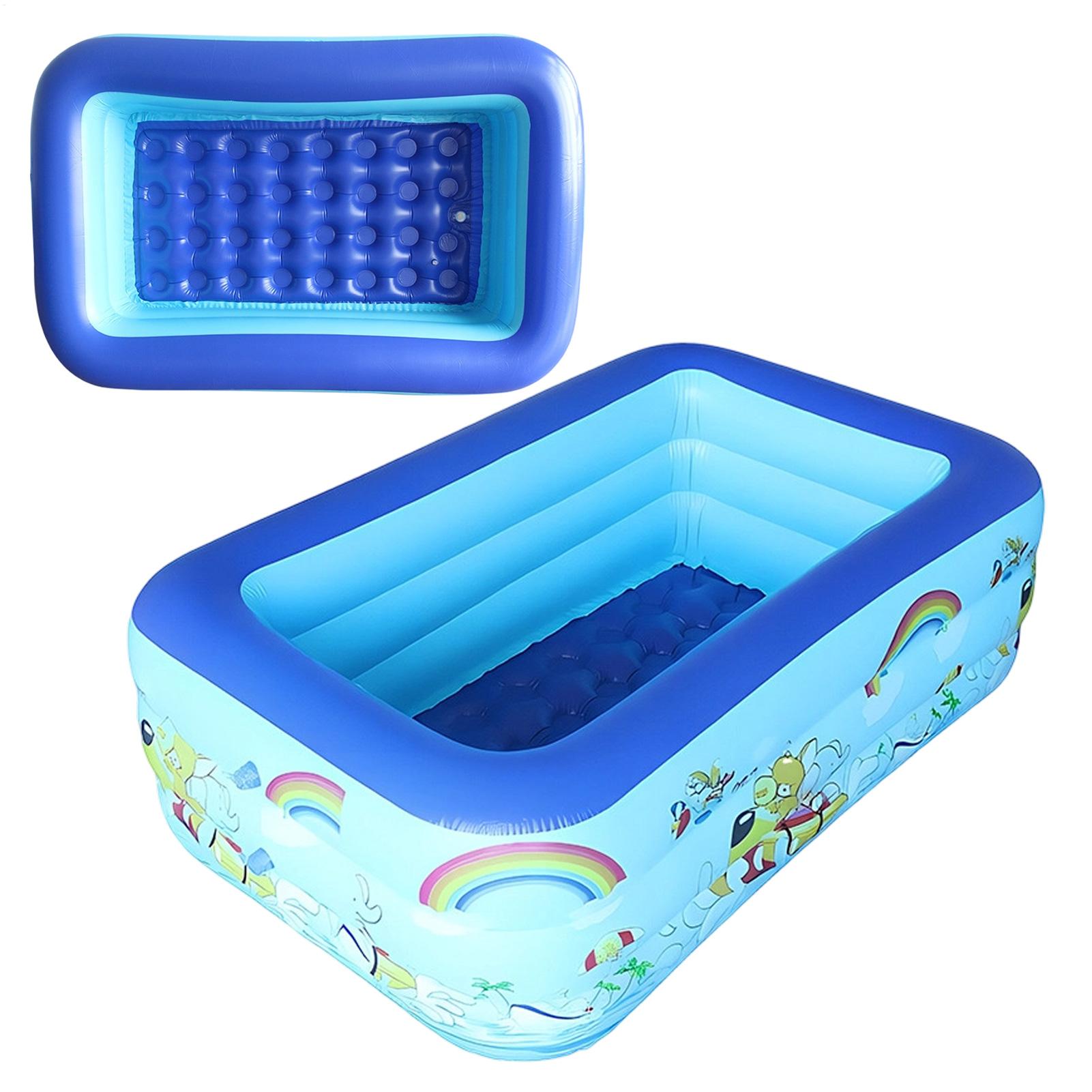 Kids Outdoor Frame - Piscine gonflable rectangulaire pour toute la
