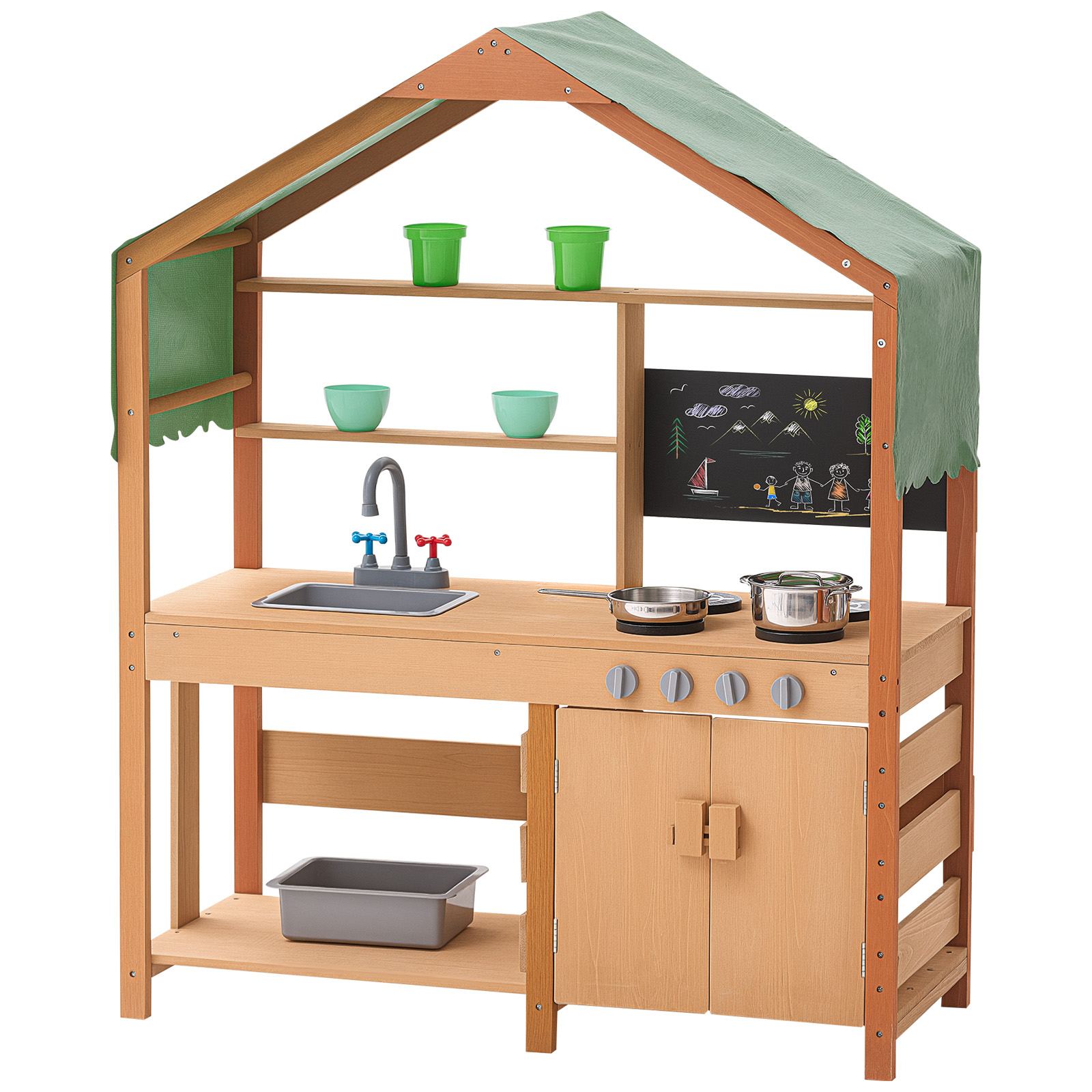 Kids Outdoor Mud Kitchen - SucceBuy – ustensiles de cuisine en