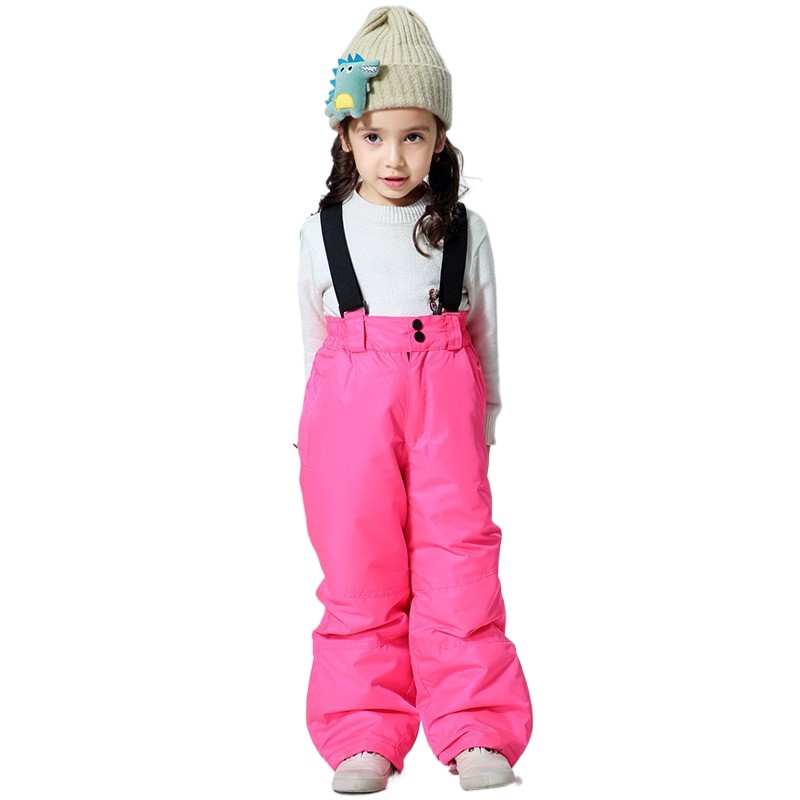 Kids Outdoor Overalls - Nouveaux pantalons de ski chauds pour