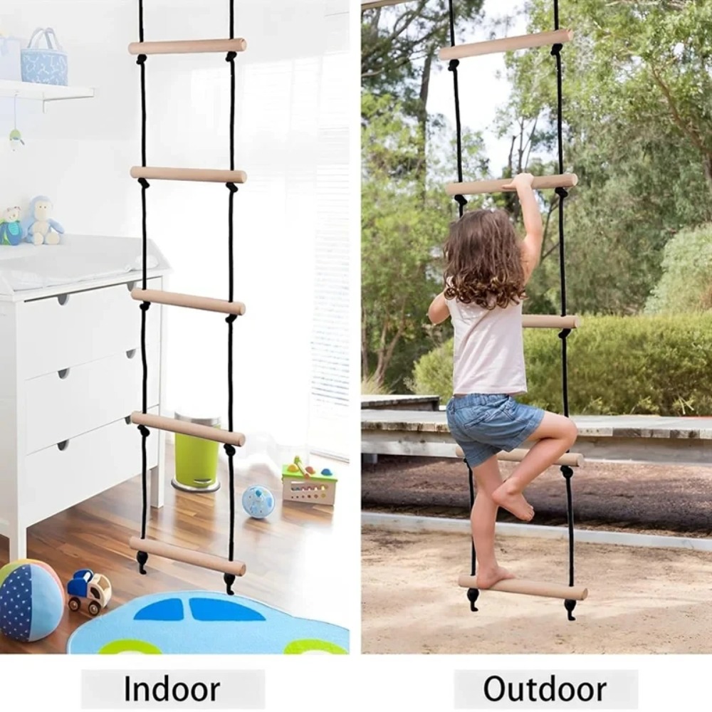 Échelle à cordes d'escalade po - Kids Outdoor Swing Set avis et prix