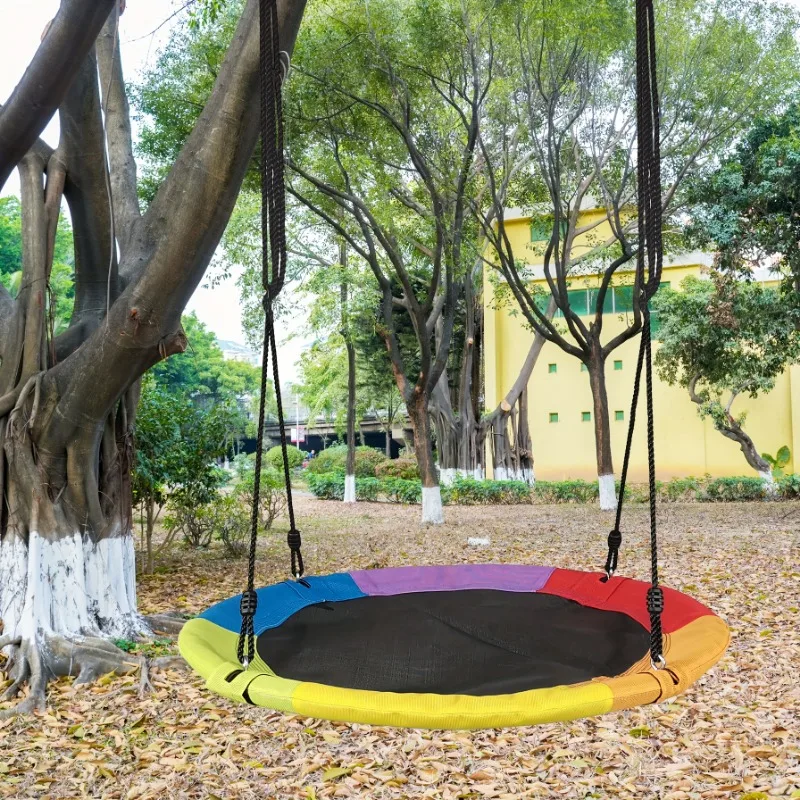 Hamac circulaire en toile Oxfo - Kids Outdoor Swing Set avis et prix