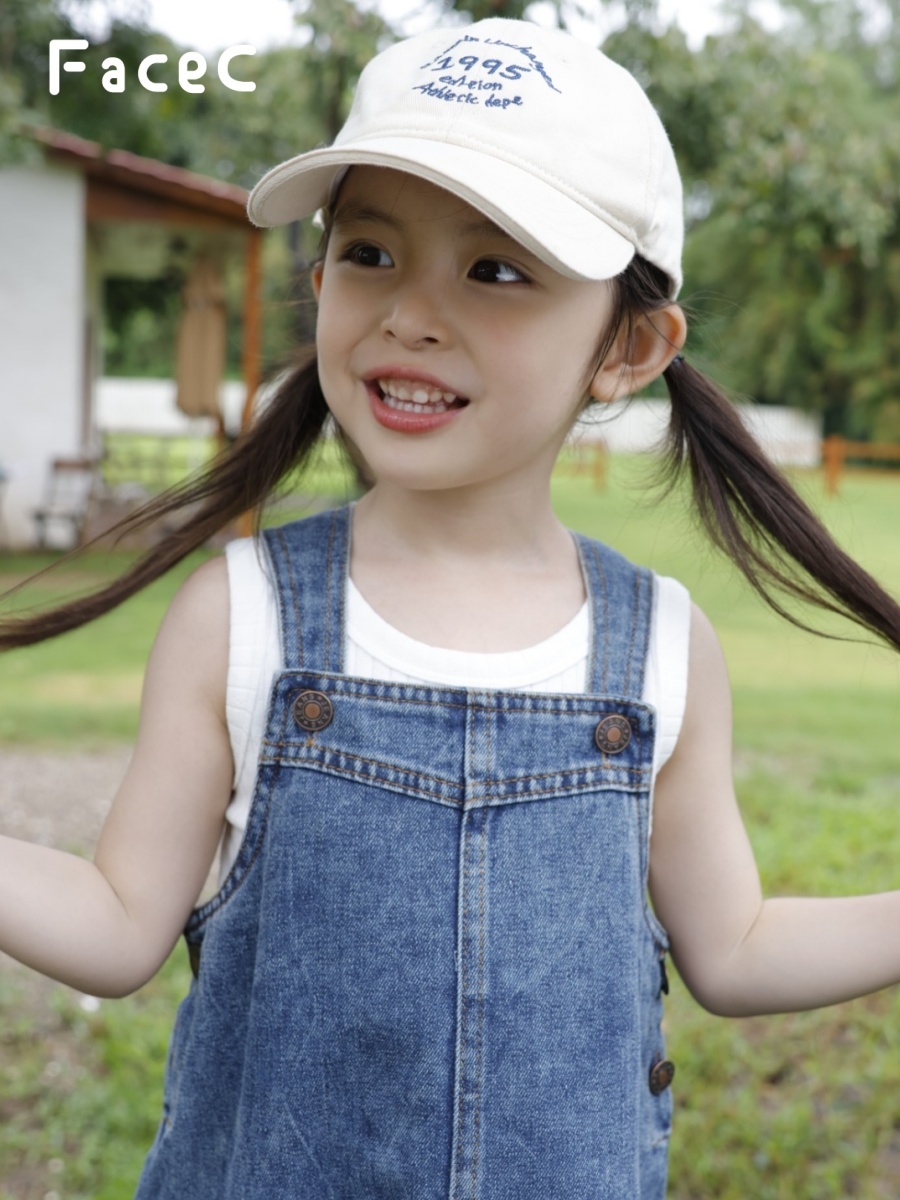 Jupe-short en jean pour filles - Kids Outdoor Overalls avis et prix