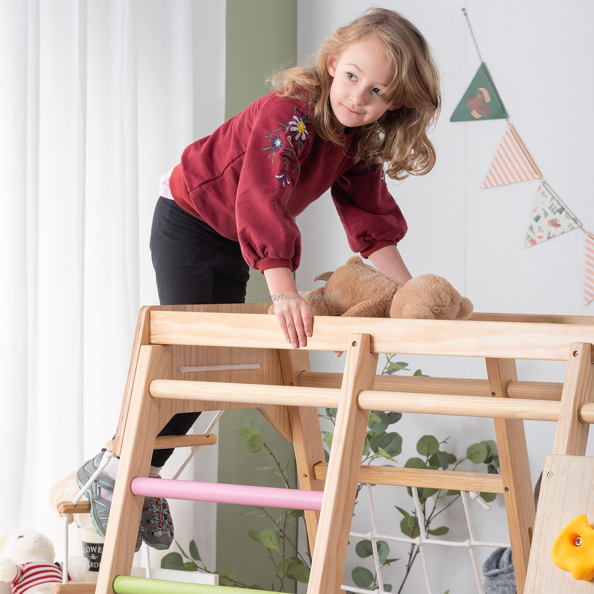 Mur d'escalade, produits de pa - Kids Outdoor Swing Set avis et prix