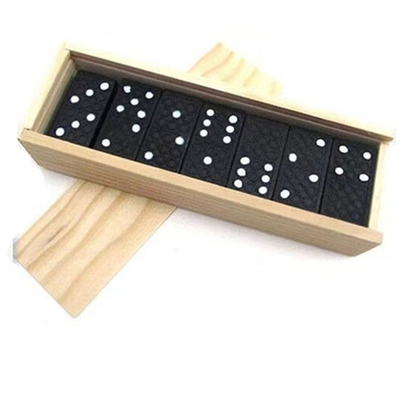 Jeu de dominos en bois 28 pièc - Kids Outdoor Table avis et prix