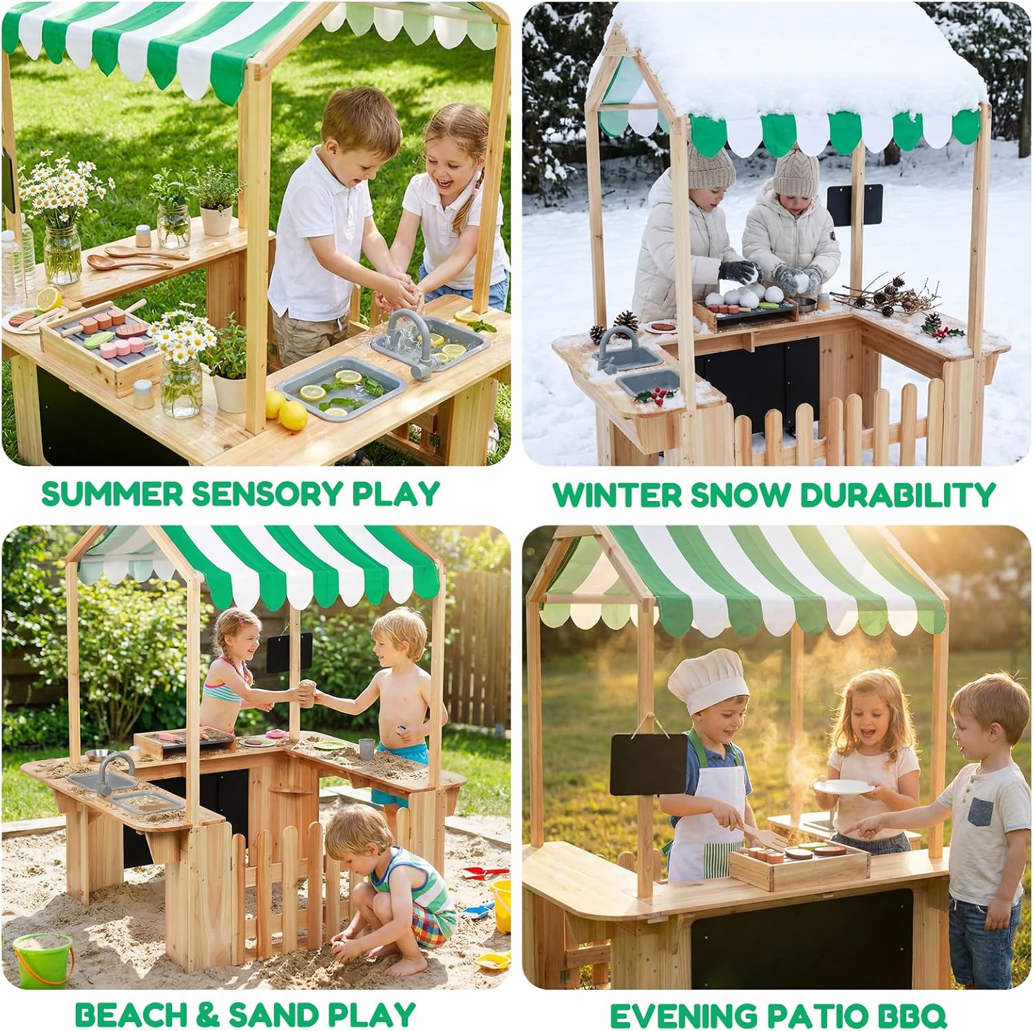 Maison de jeu d'extérieur pour - Kids Outdoor Mud Kitchen avis et prix