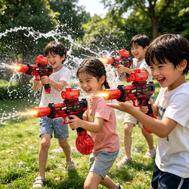 Pistolets à eau électriques po - Kids Outdoor Water Play avis et prix