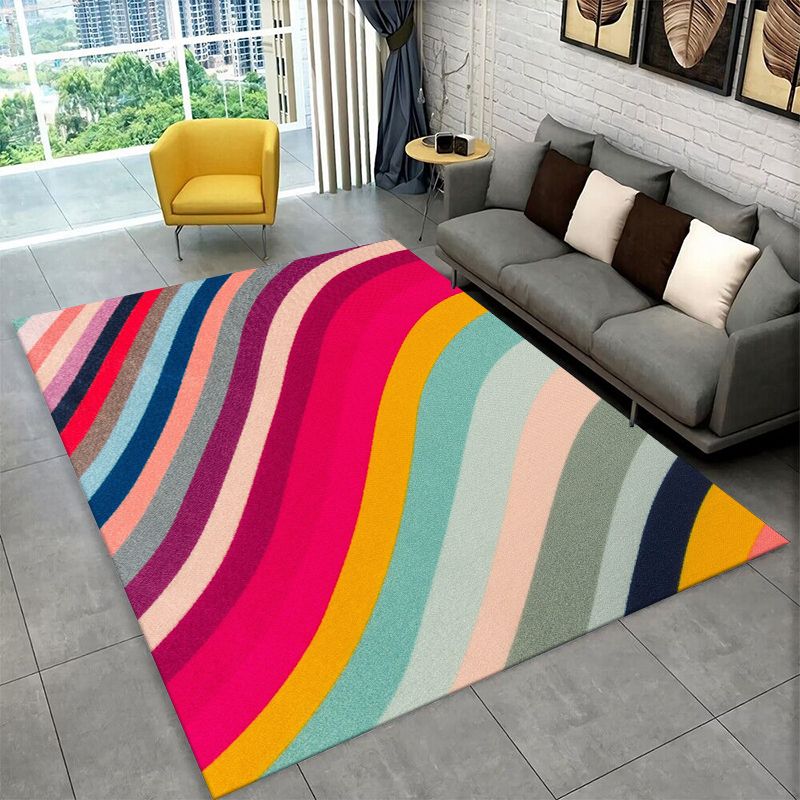 Tapis antidérapant arc-en-ciel - Kids Outdoor Flooring avis et prix
