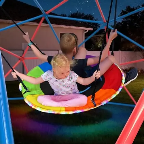Ensemble de balançoires Clim D - Kids Outdoor Jungle Gym avis et prix