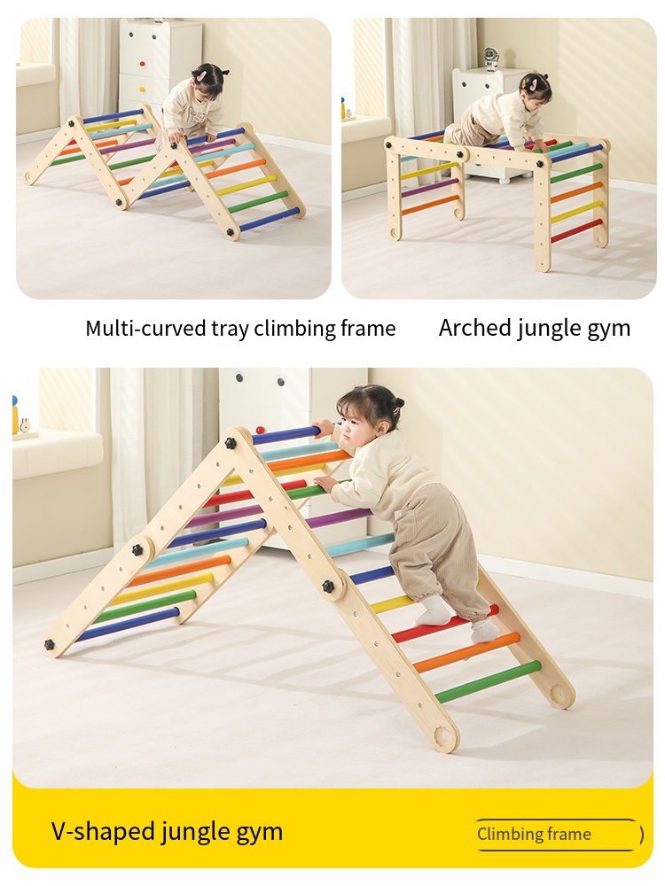 Structure d'escalade en bois p - Kids Outdoor Jungle Gym avis et prix