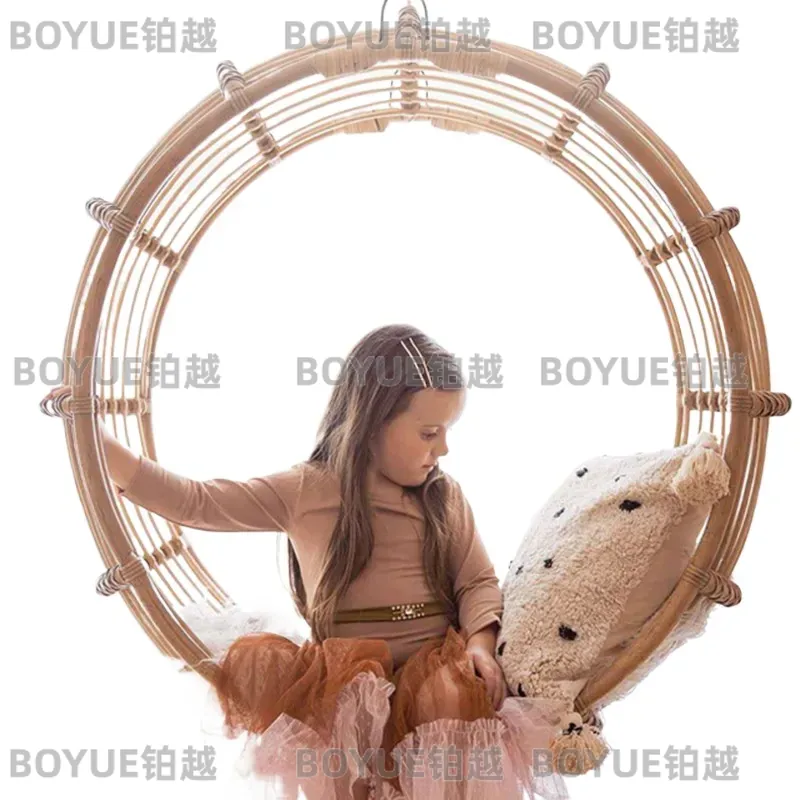 Fauteuil à bascule en rotin d' - Kids Outdoor Hammock Chair avis et prix