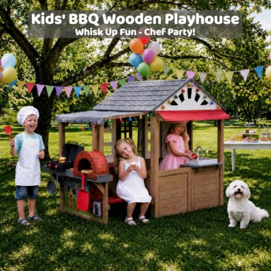 Maison de jeu d'extérieur pour - Kids Outdoor Grill Set avis et prix