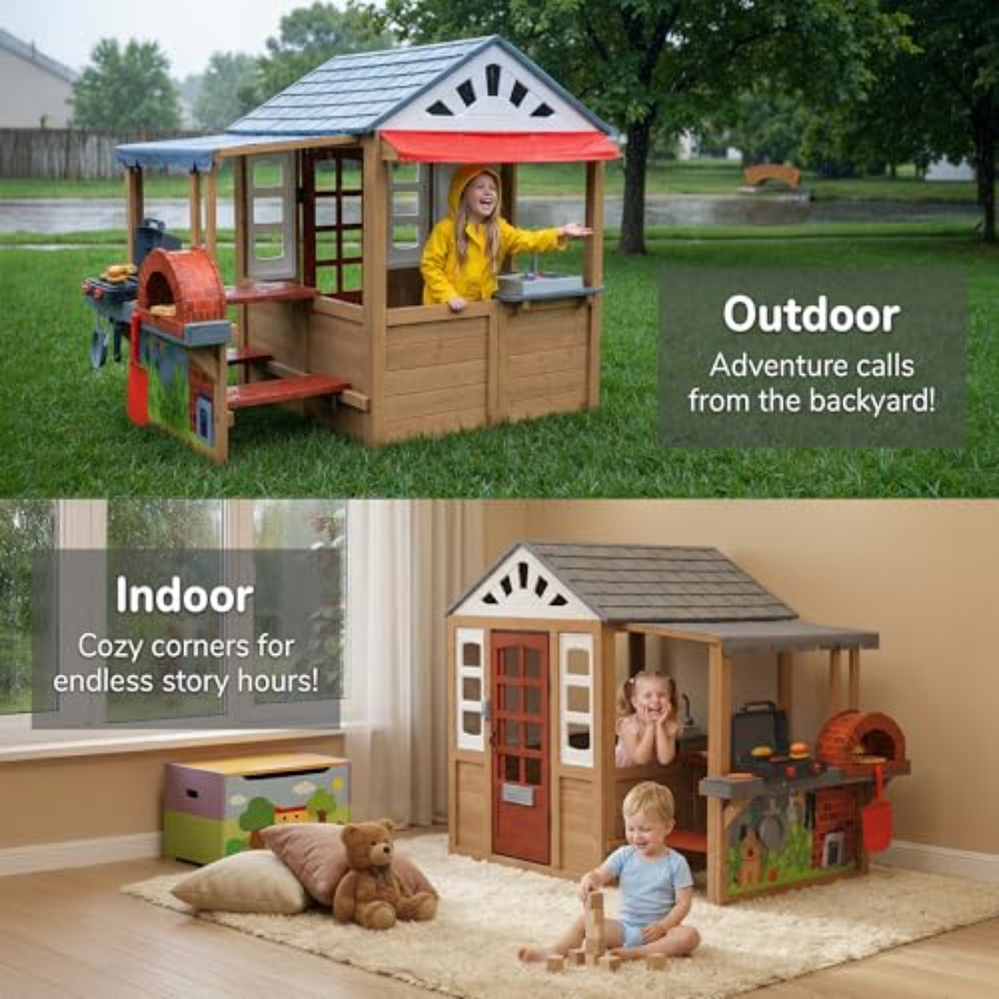 Maison de jeu d'extérieur pour - Kids Outdoor Grill Set avis et prix