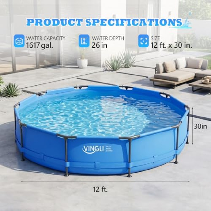 Piscine hors sol portable en m - Kids Outdoor Frame avis et prix