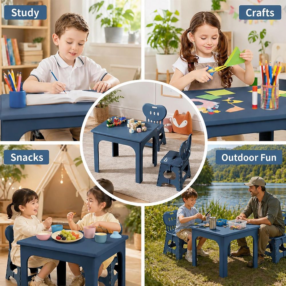 Ensemble table et chaises plia - Kids Outdoor Table avis et prix