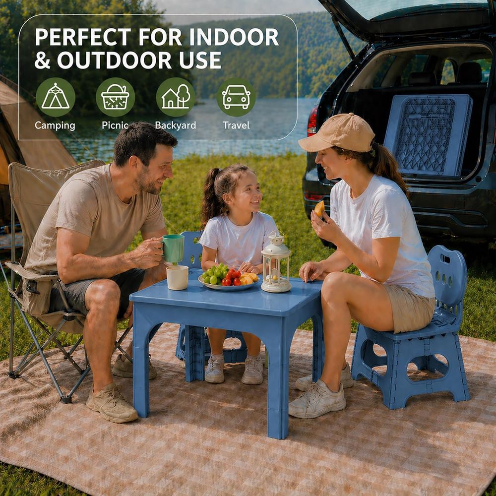 Ensemble table et chaises plia - Kids Outdoor Table avis et prix