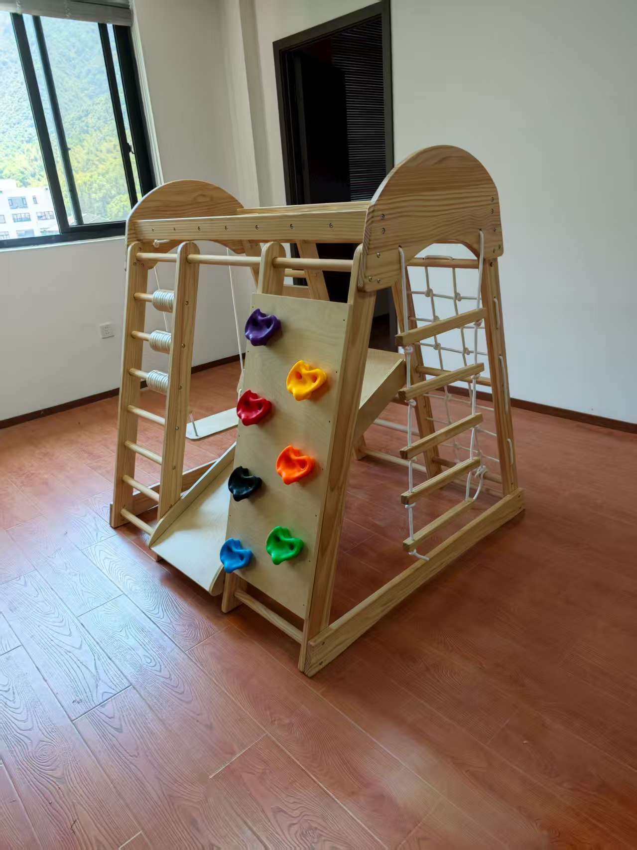 Structure d'escalade en bois p - Kids Outdoor Frame avis et prix