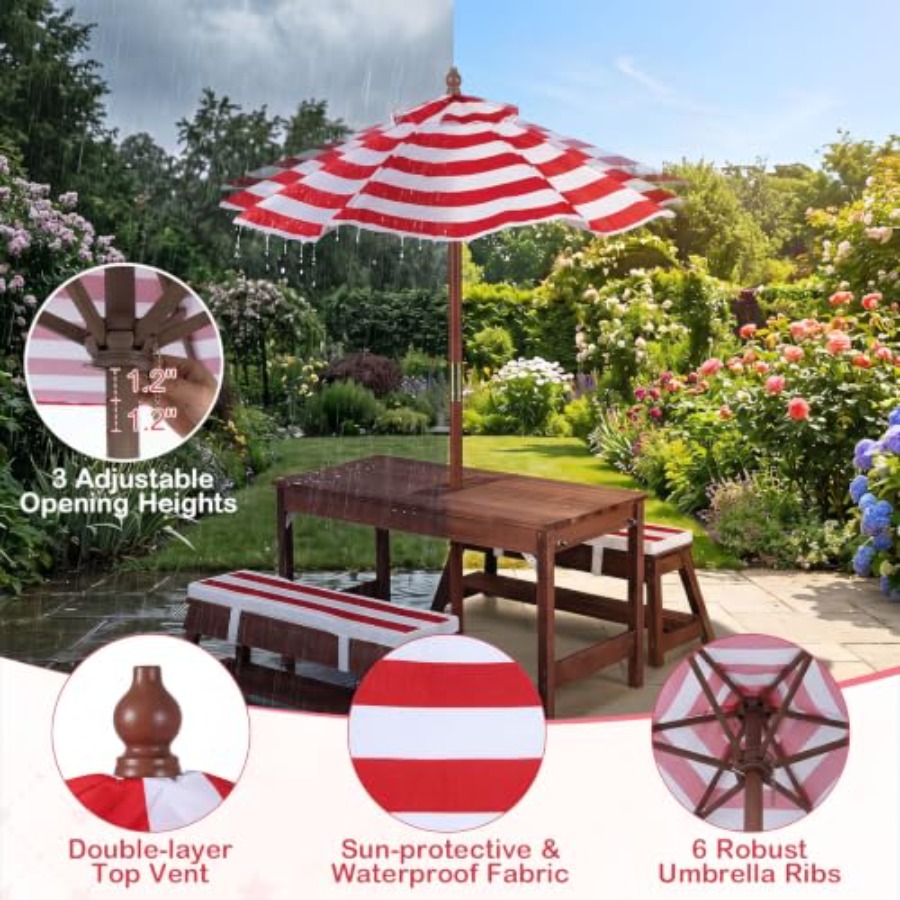 Table de pique-nique pour enfa - Kids Outdoor Table avis et prix