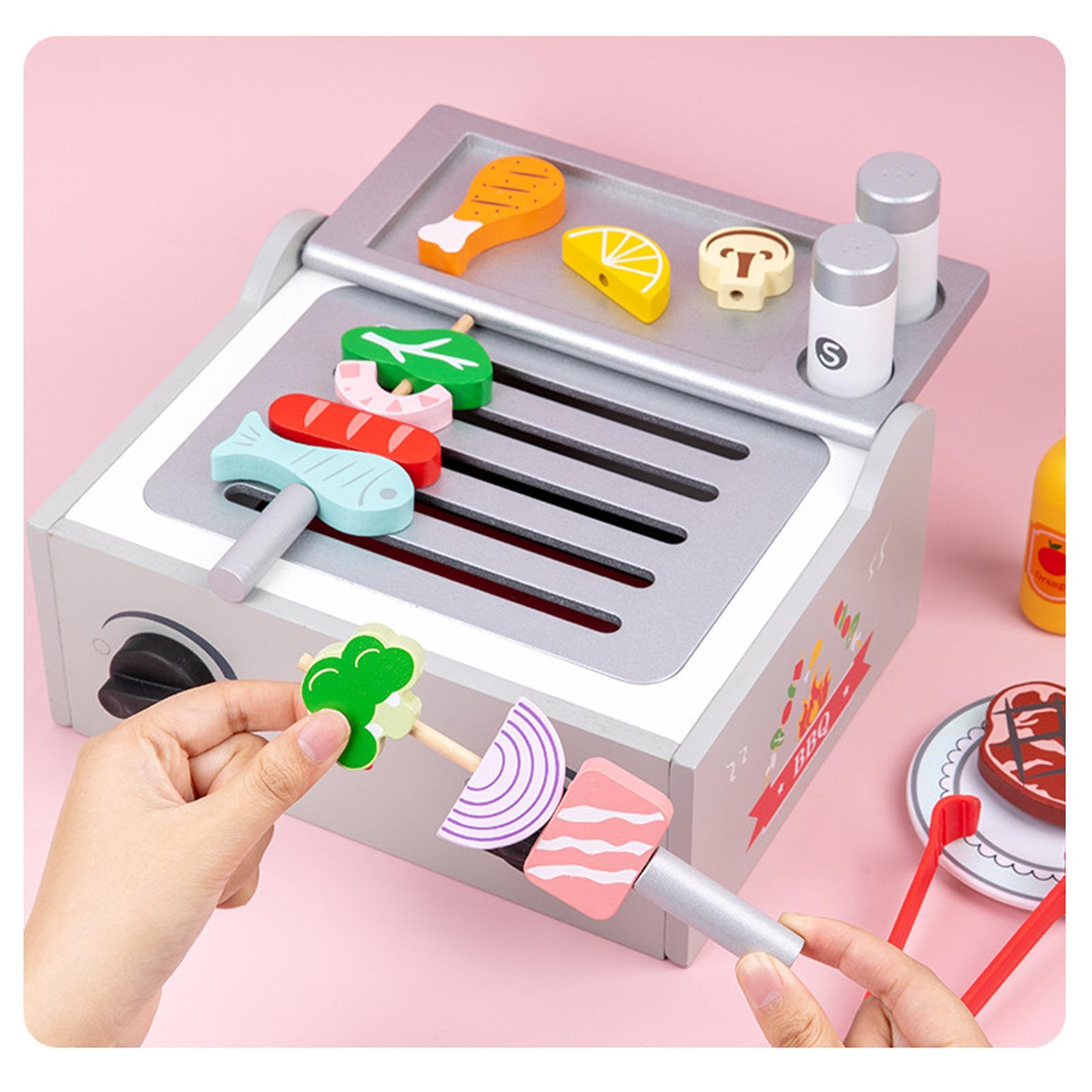 Ensemble de barbecue en bois p - Kids Outdoor Grill Set avis et prix