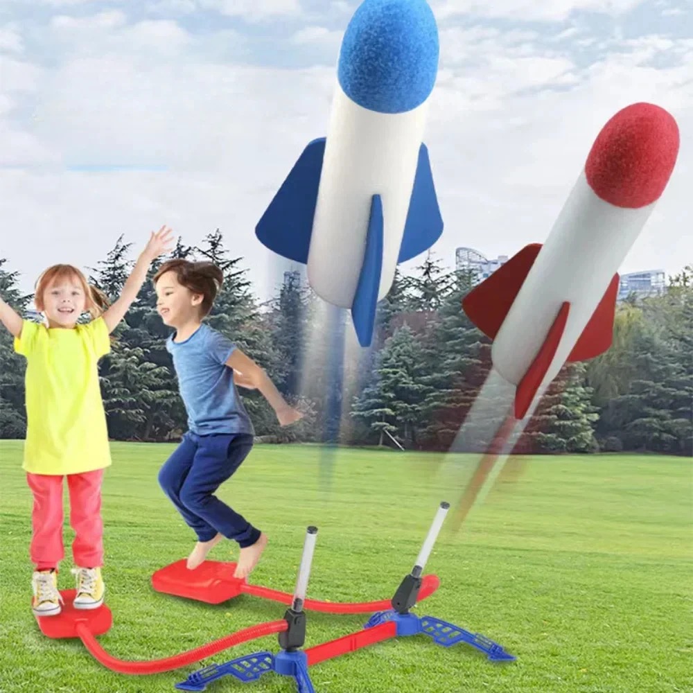 B Kid Lanceur de fusées à air  - Kids Outdoor Toys B&Q avis et prix