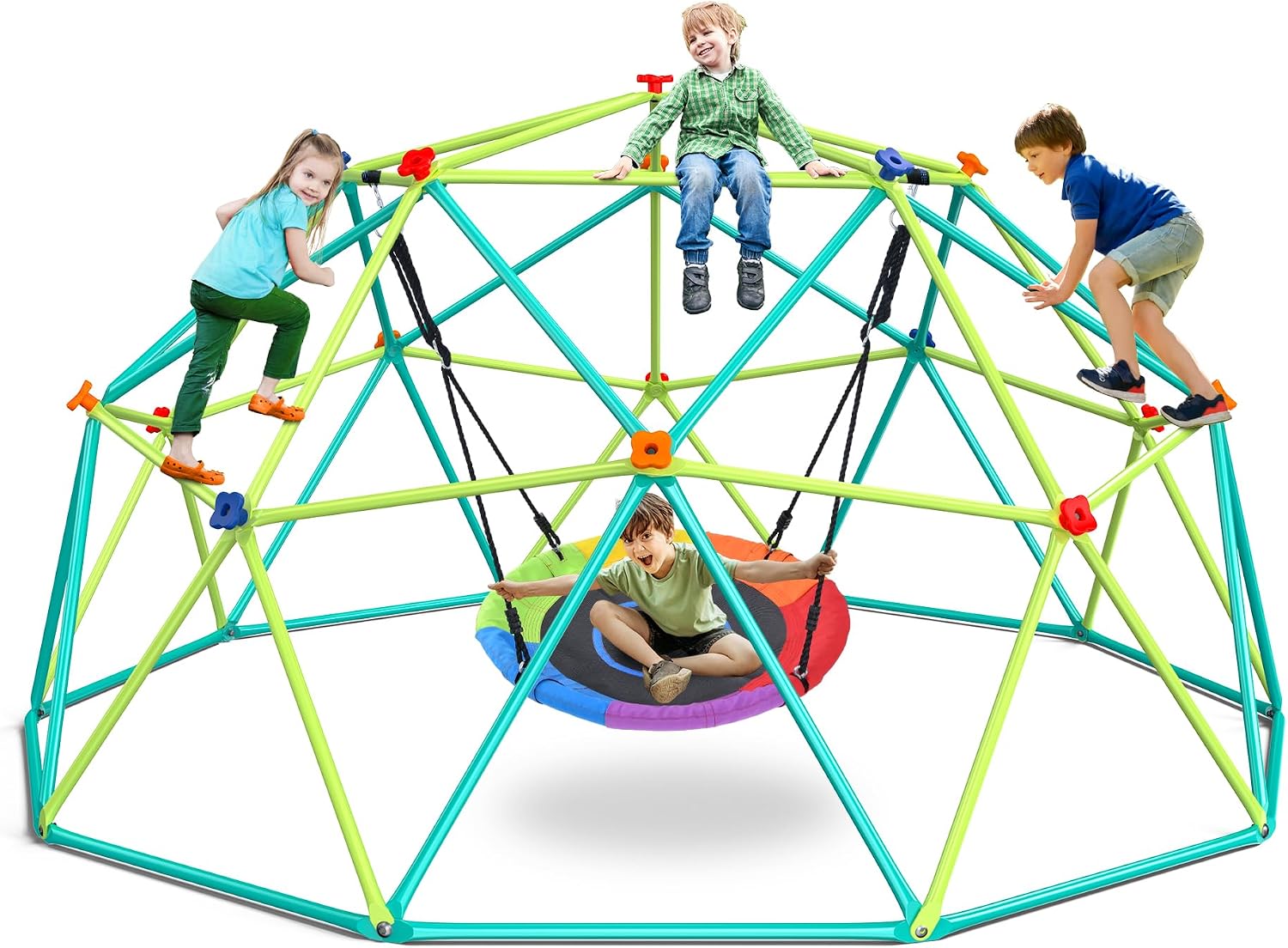 Ensemble de balançoire dôme d' - Kids Outdoor Swing Set avis et prix