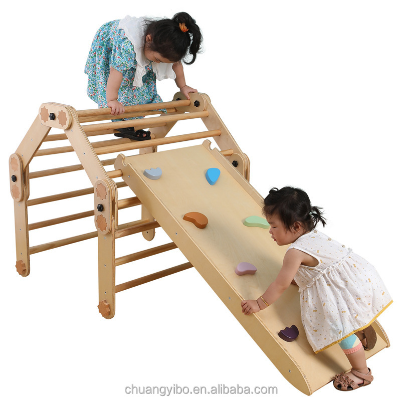 Structure d'escalade en bois p - Kids Outdoor Jungle Gym avis et prix