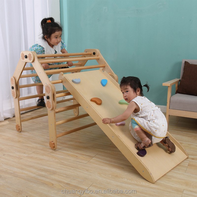 Structure d'escalade en bois p - Kids Outdoor Jungle Gym avis et prix
