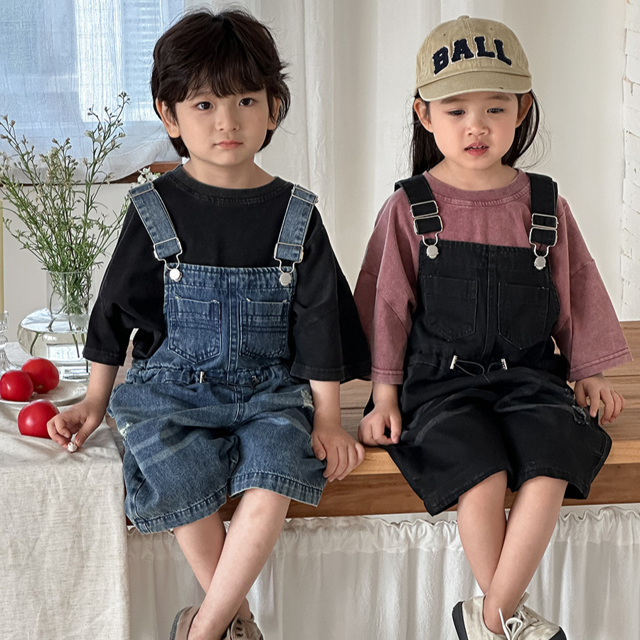 Salopette en jean unisexe pour - Kids Outdoor Overalls avis et prix