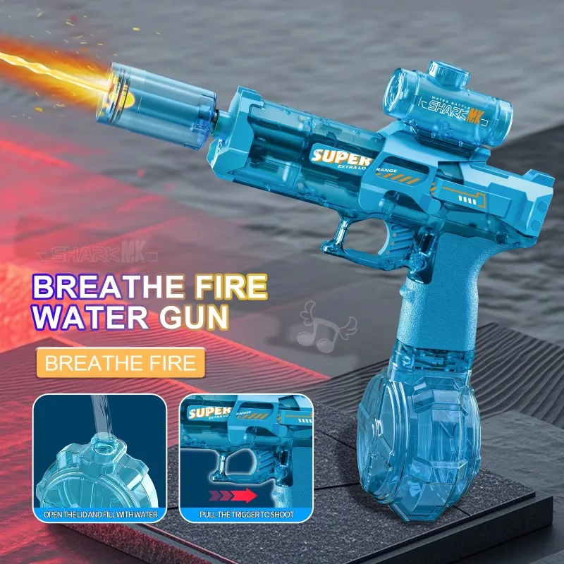 Pistolet à eau électrique lumi - Kids Outdoor Water Play avis et prix