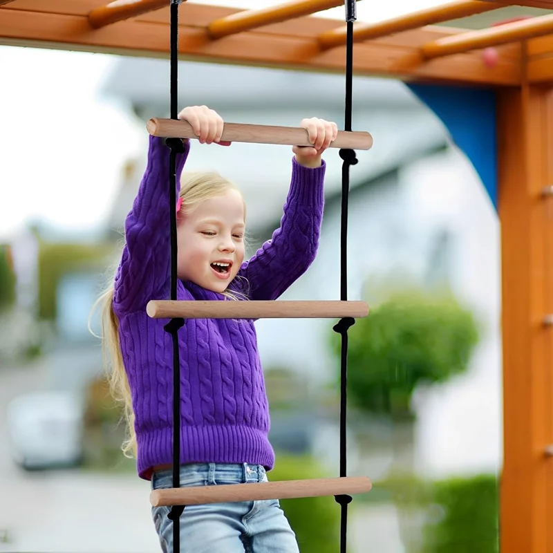 Échelle à cordes d'escalade po - Kids Outdoor Swing Set avis et prix