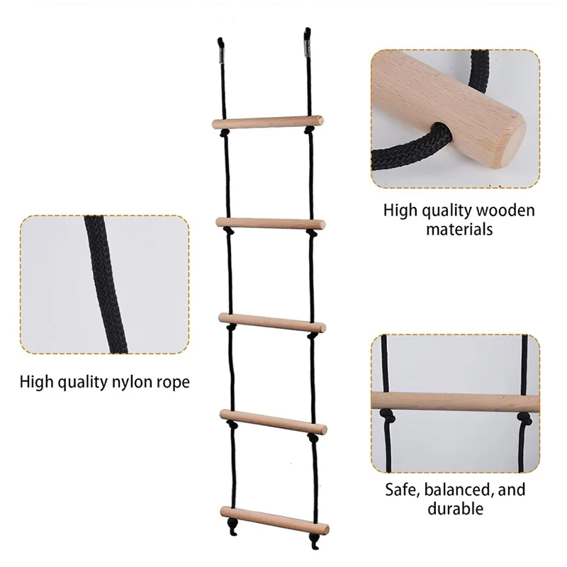 Échelle à cordes d'escalade po - Kids Outdoor Swing Set avis et prix