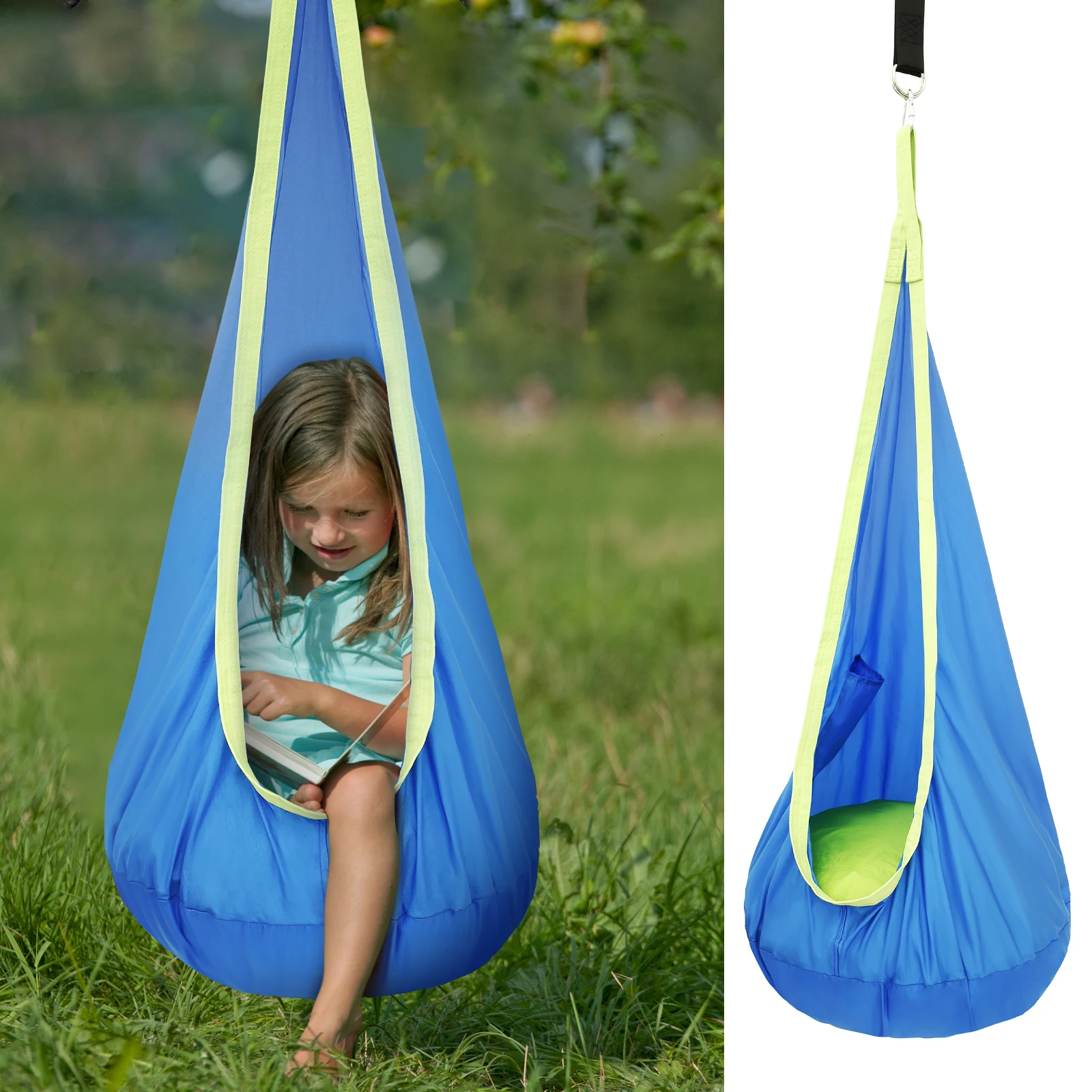 Chaise balancelle sensorielle  - Kids Outdoor Hammock Chair avis et prix