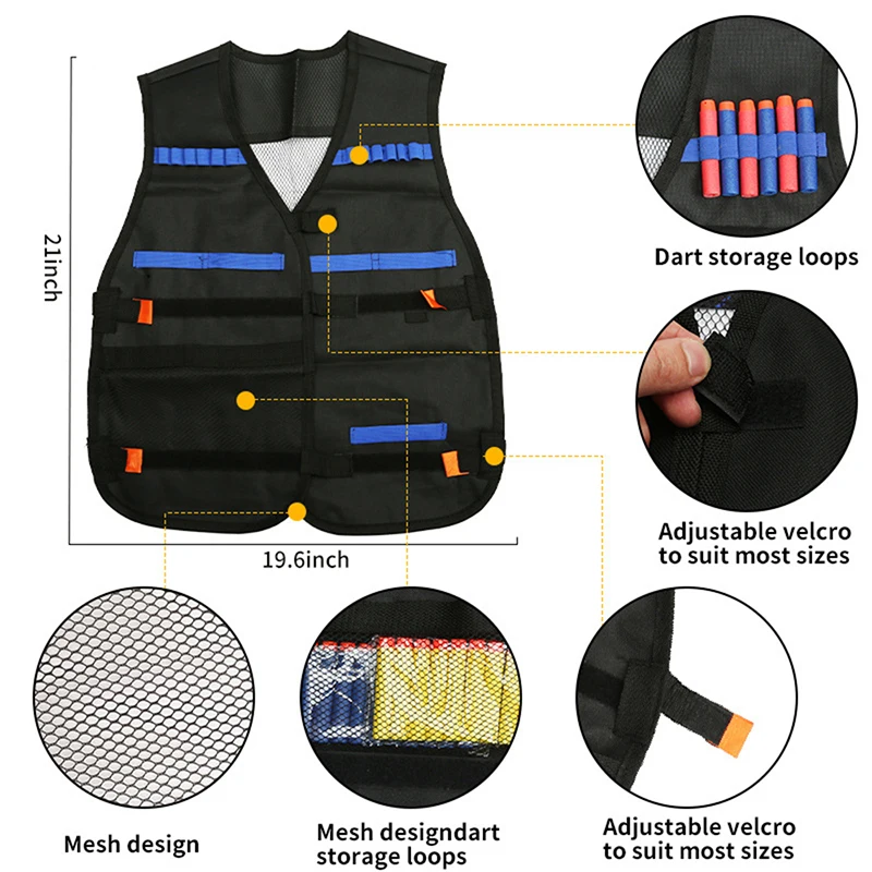 B nouveaux enfants gilet tacti - Kids Outdoor Toys B&Q avis et prix