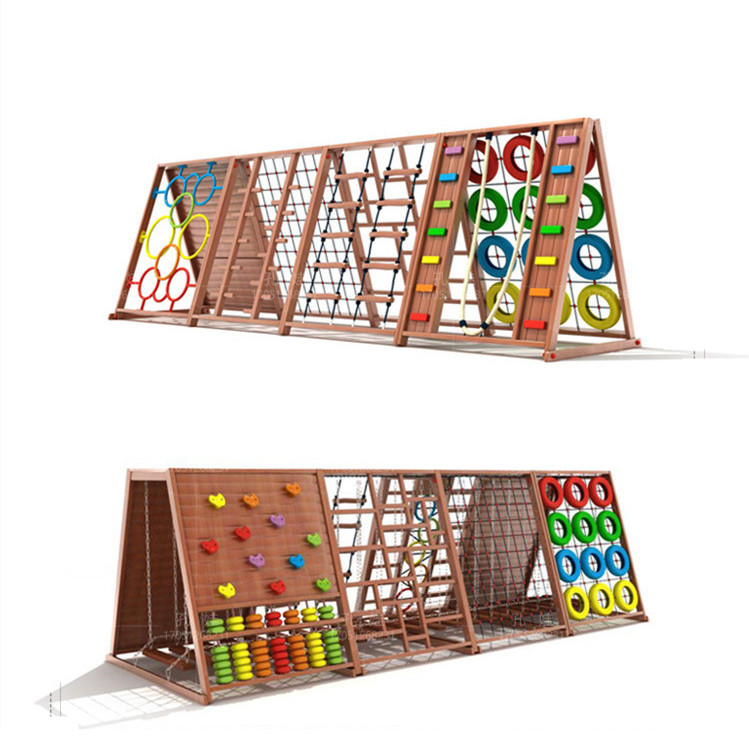 Structure de jeu en bois pour  - Kids Outdoor Jungle Gym avis et prix