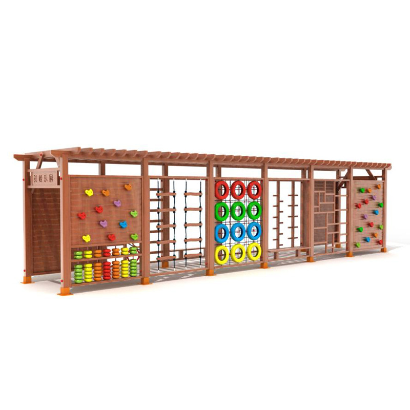 Structure de jeu en bois pour  - Kids Outdoor Jungle Gym avis et prix