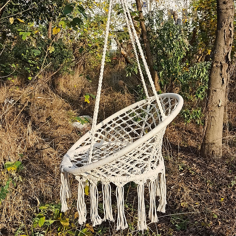 2025 jardin nordique tricoté à - Kids Outdoor Hammock Chair avis et prix